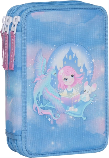 Penalhus Beckmann Triple Fairytale M/Indhold