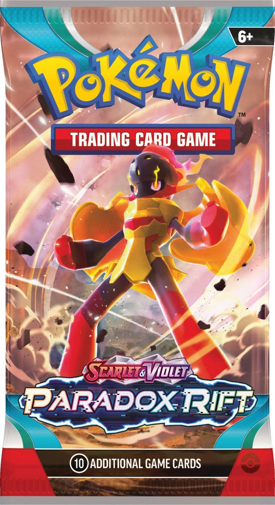 Kortelių rinkinys Pokemon TCG Scarlet & Violet Paradox Rift Boosterpack, 1x10 kortelių