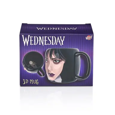 Wednesday Thing 3D Giftable Mug
