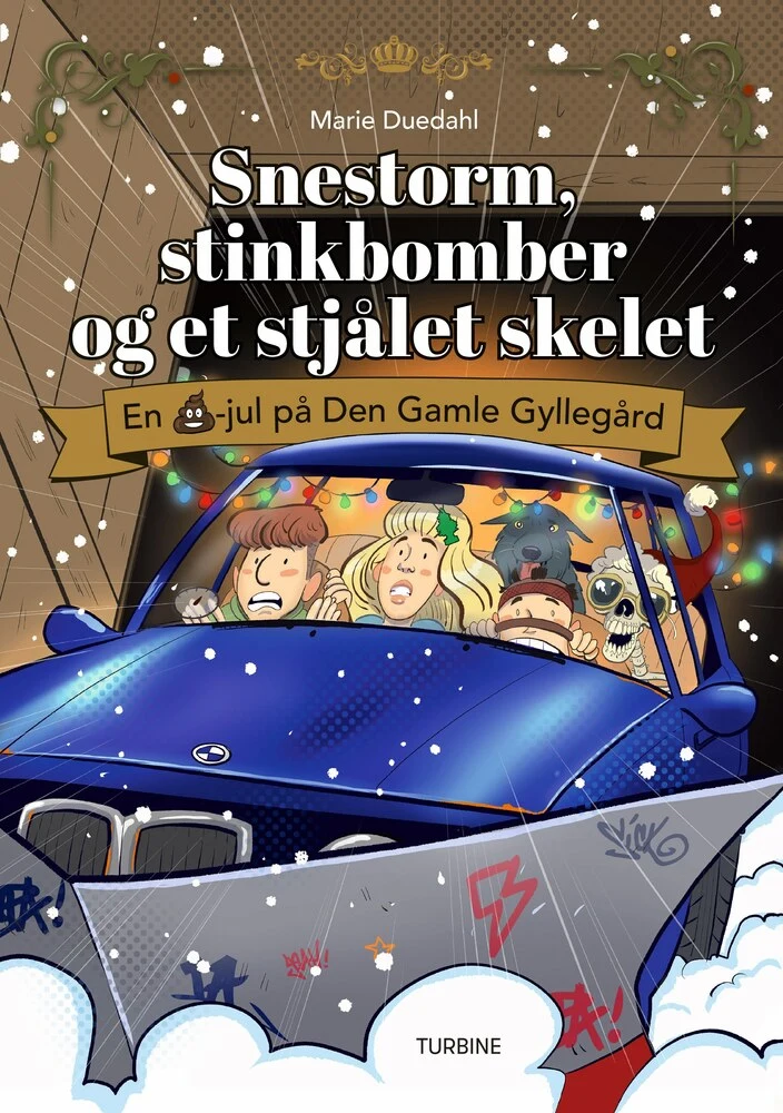 Billede af Snestorm, stinkbomber og et stjålet skelet - en lortejul på Den Gamle Gyllegård