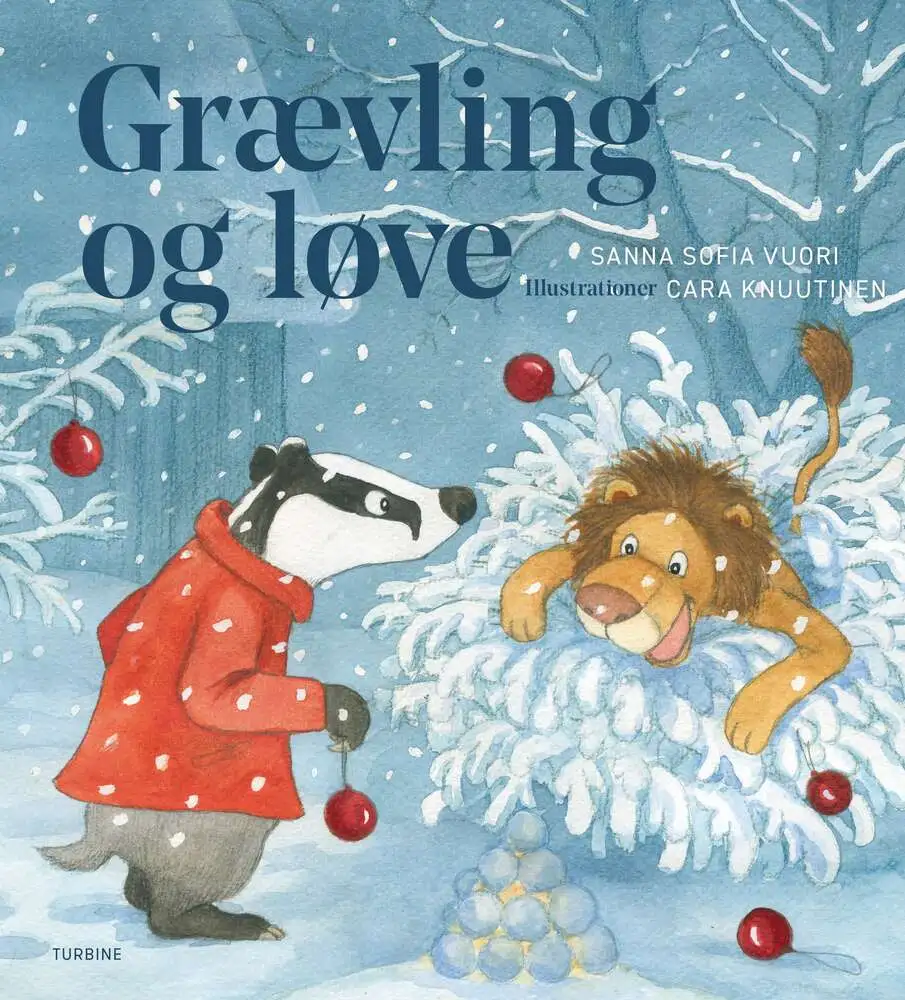 Billede af Grævling og løve