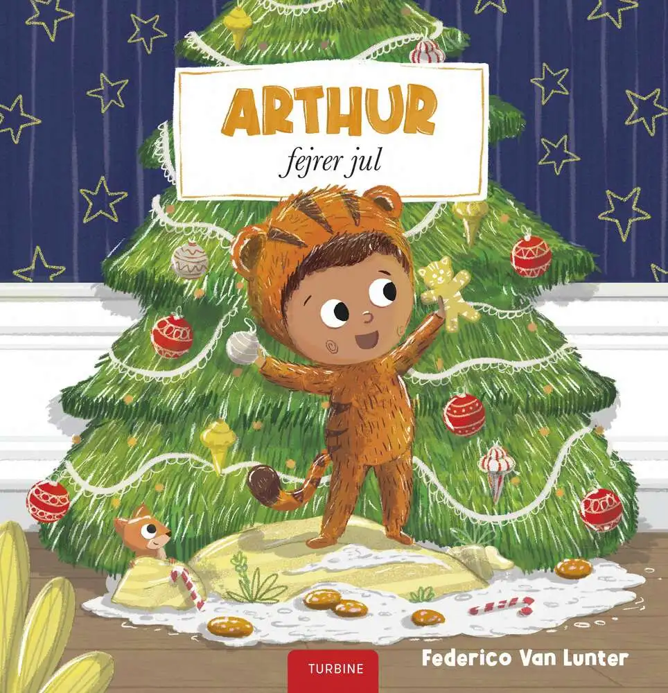 Billede af Arthur fejrer jul