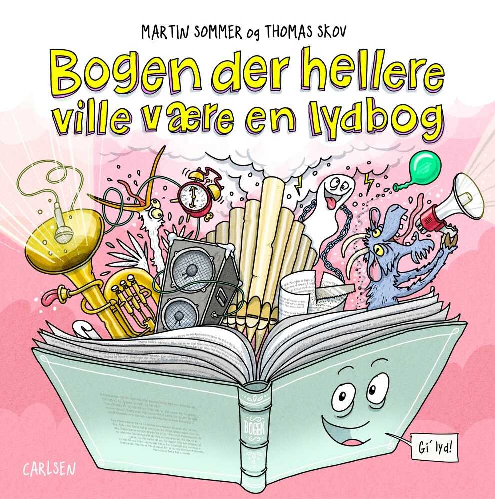 Billede af Bogen der hellere ville være en lydbog
