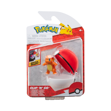 Pokémon Clip 'N Go Charmander and Poke Ball