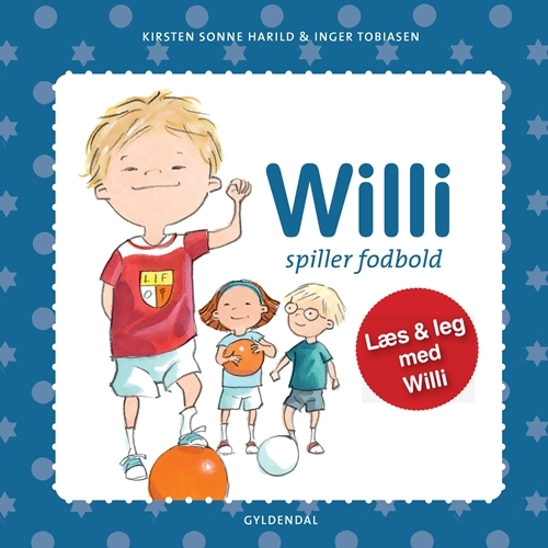 Billede af Willi spiller fodbold