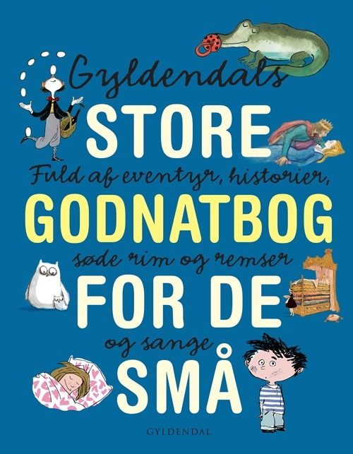 Billede af Gyldendals store godnatbog for de små