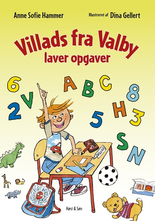 Billede af Villads fra Valby laver opgaver