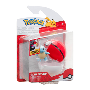 Pokémon Clip 'N Go Squirtle and Poke Ball