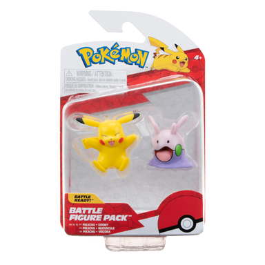 Pokémon Battle Figure Goomy og Pikachu