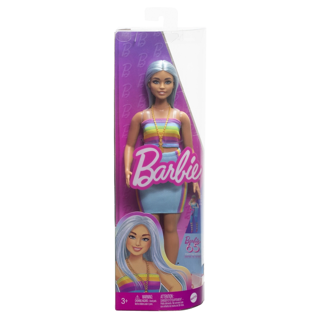 #2 - Barbie Fashionista Dukke Regnbue Fritid