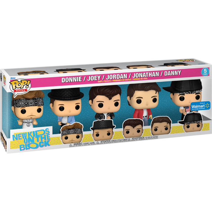 Funko Pop! Exclusive 5-PAK NKOTB