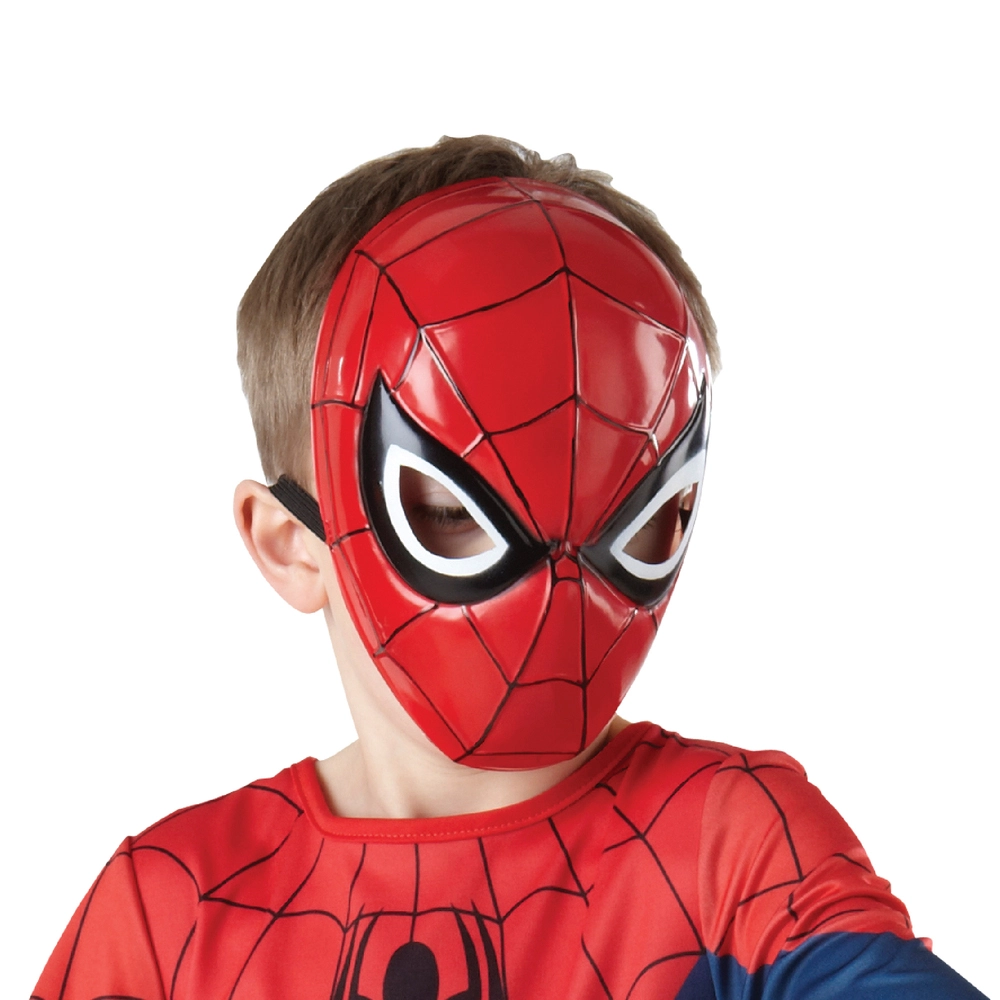 #3 - Spiderman maske i plast - one size