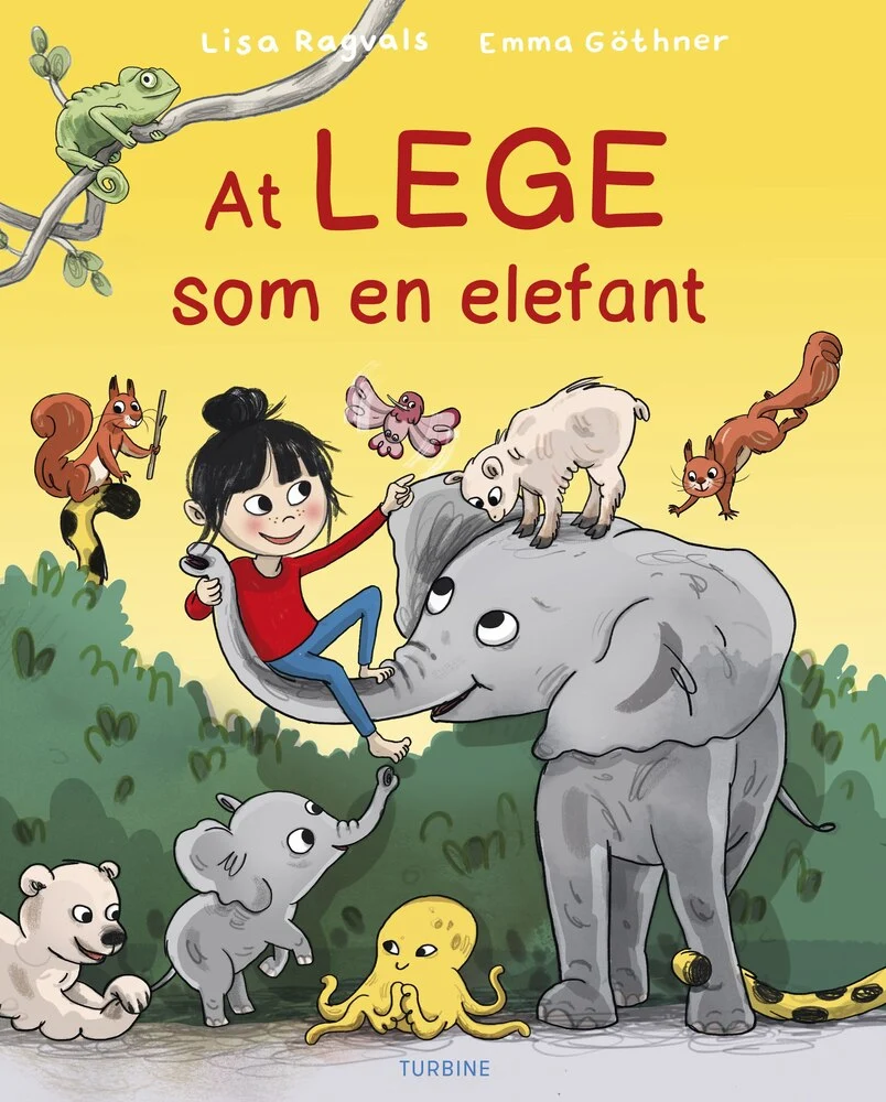 Billede af At lege som en elefant