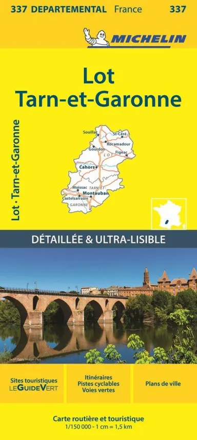 France blad 337: Lot, Tarn et Garonne