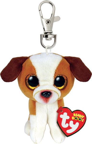 Ty Beanie Boos Hugo hund nøglering