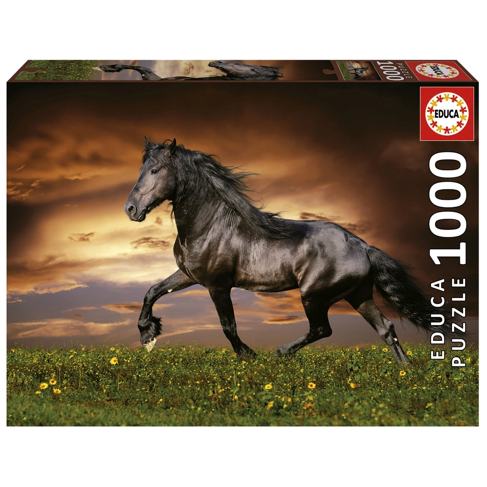 7: Puslespil Trotting Horse 1000 brikker