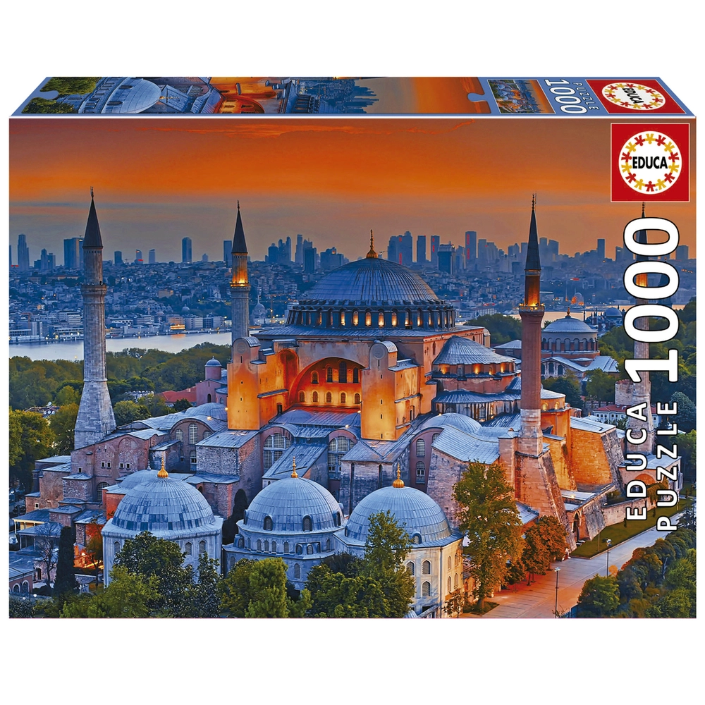 Billede af Puslespil Blue Mosque Istanbul 1000 brikker