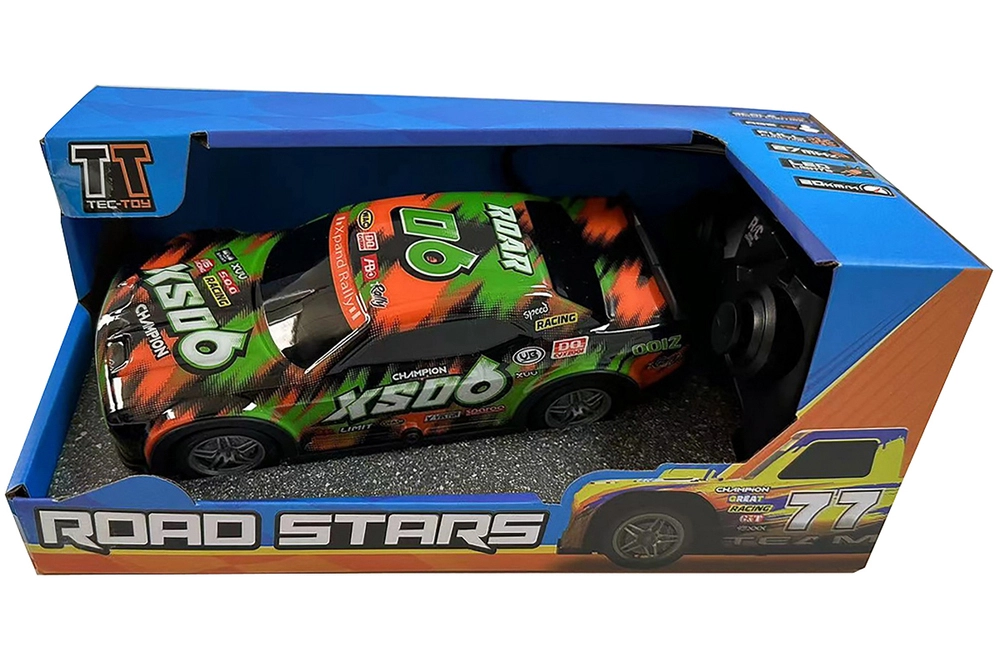 RC ROAR SXO6 MED LYS GRØN/ORANGE billede