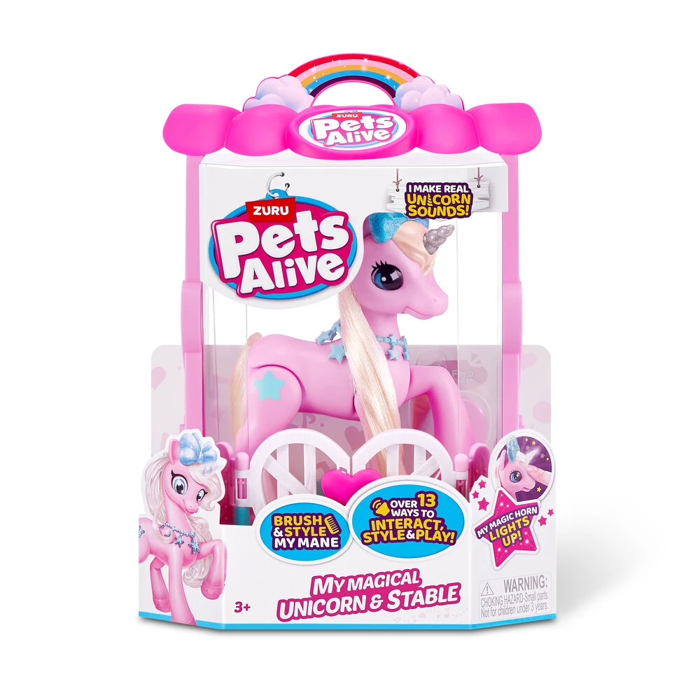 PETS ALIVE ROBOTIC Unicorn Playset