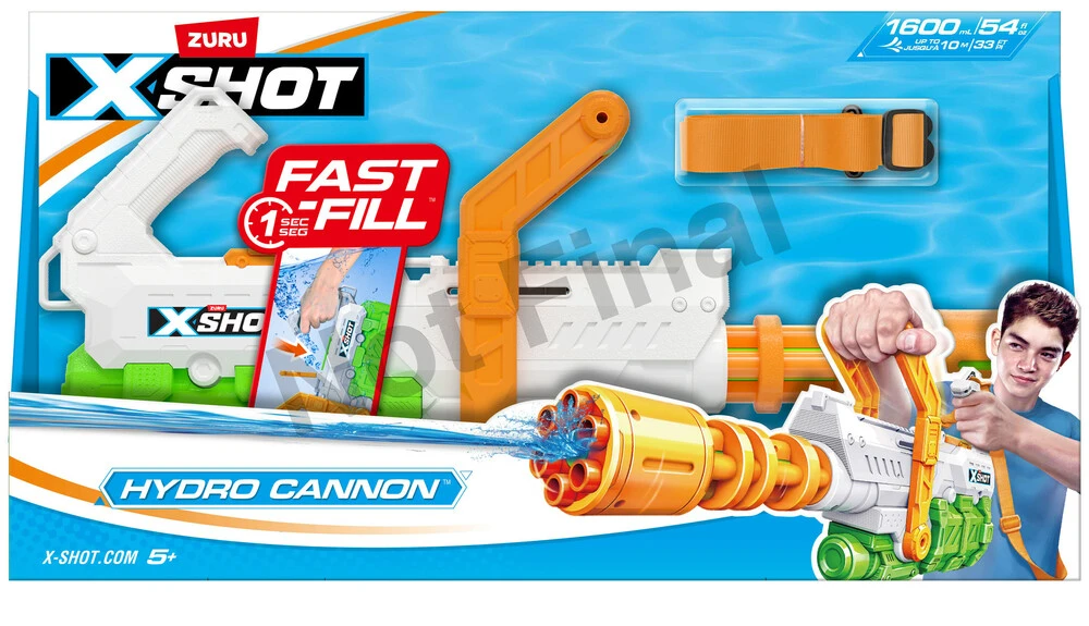 X-Shot Fast-Fill Hydro Cannon Water Blaster