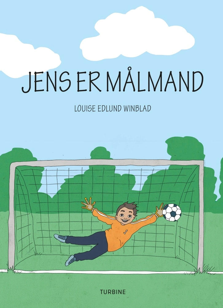 Billede af Jens er målmand