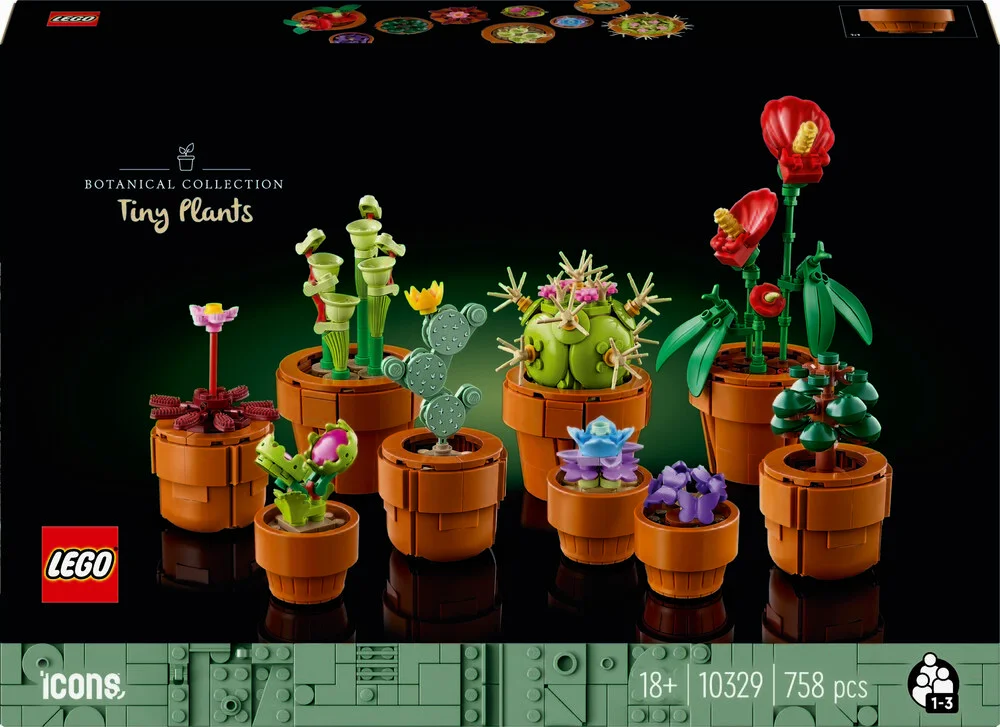 2: 10329 LEGO Icons Små Planter