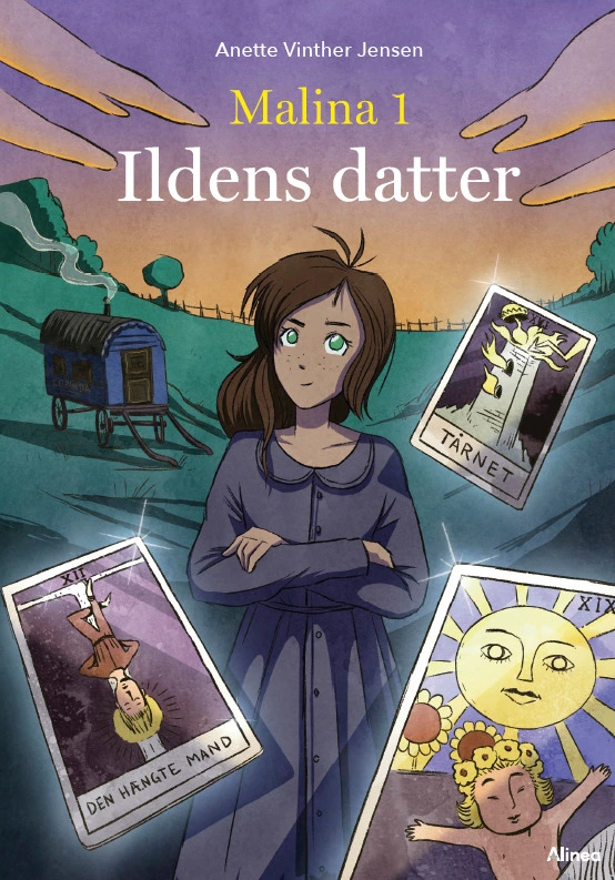 Billede af Malina 1 - Ildens datter, Rød Læseklub