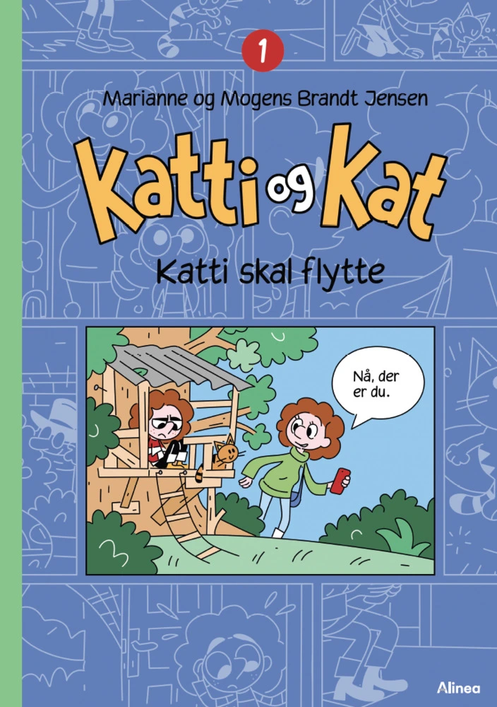 Billede af Katti og Kat 1 - Katti skal flytte, Grøn Læseklub