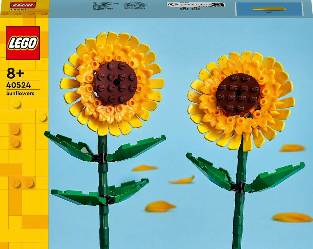 9: 40524 LEGO Flowers Solsikker
