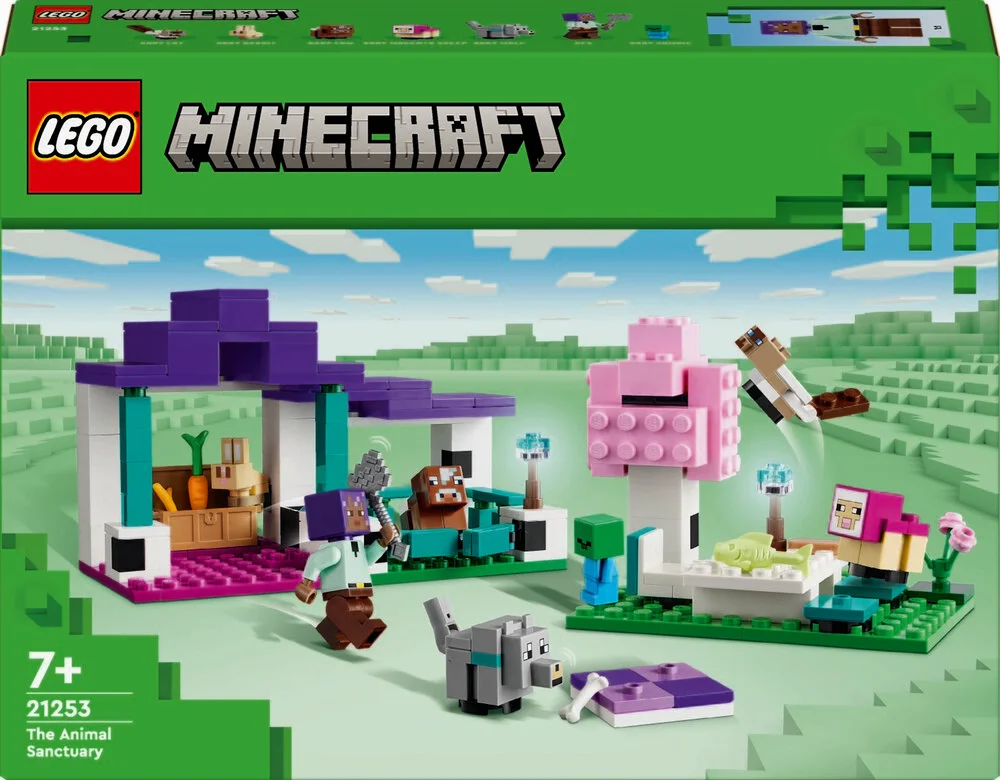 5: 21253 LEGO Minecraft Dyrereservatet