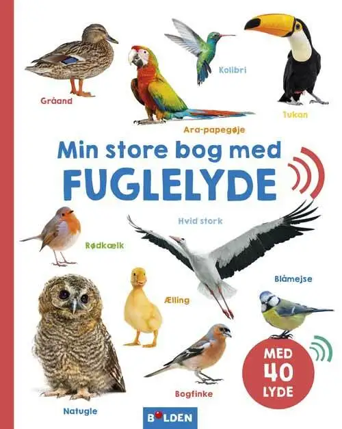 Billede af Min store bog med fuglelyde