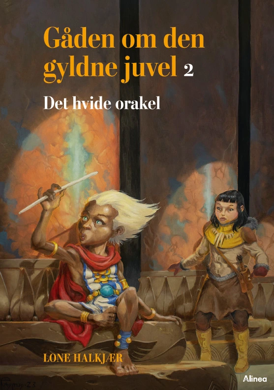 Billede af Gåden om den gyldne juvel 2 - Det hvide orakel, Blå læseklub