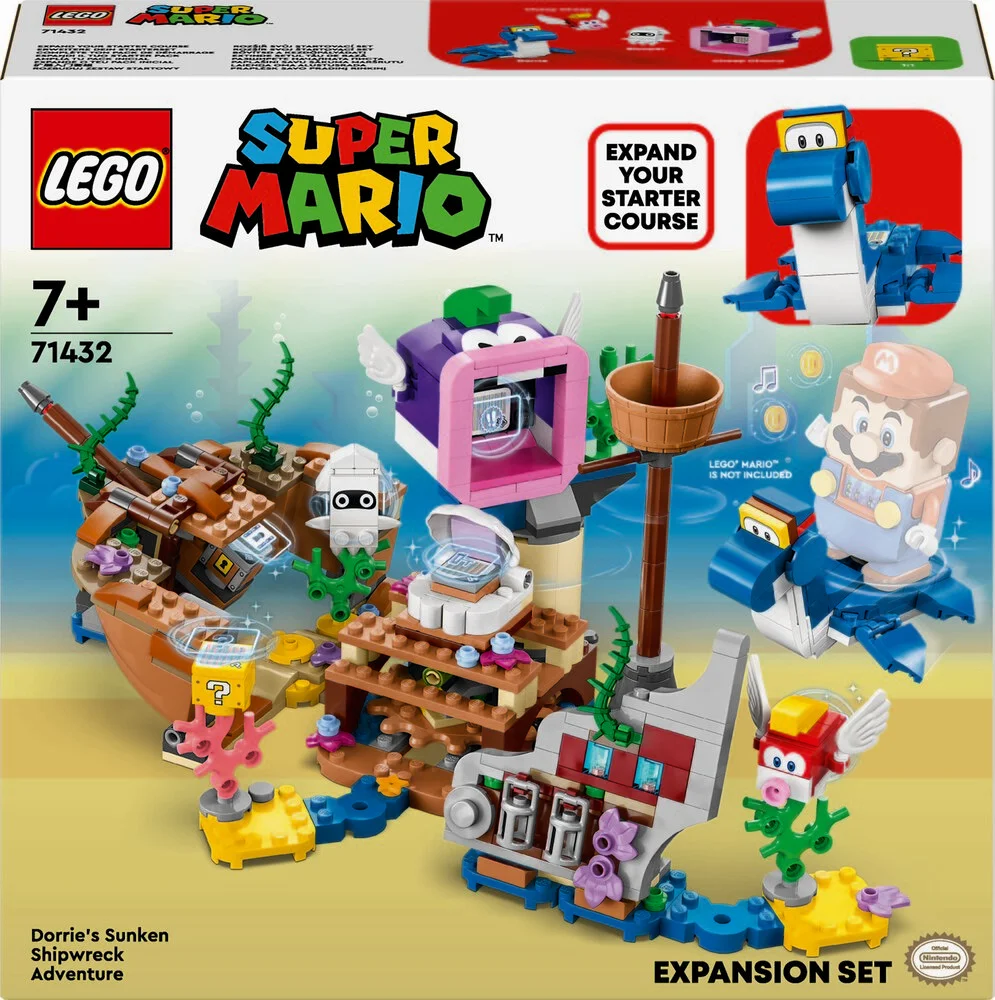 71432 LEGO Super Mario Dorries skibsvrags-eventyr - udvidelsessæt