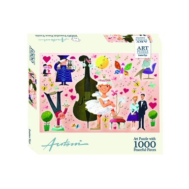 Ib Antoni -  Art Puslespil - Havfrue - 1000 brikker - FSC