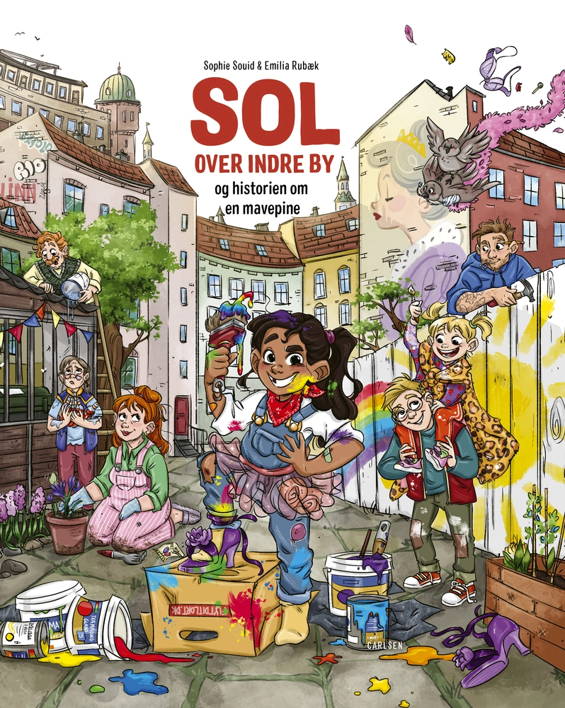 Billede af Sol over indre by og historien om en mavepine