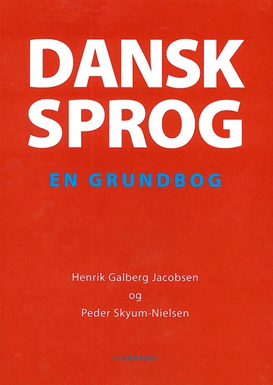 Dansk sprog