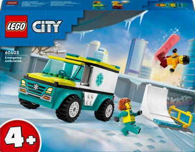 60403 LEGO City Great Vehicles Ambulance og snowboarder