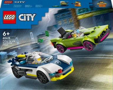 60415 LEGO City Police Biljagt med politi og muskelbil