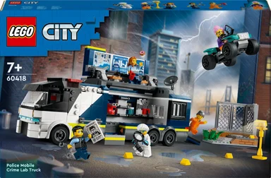 60418 LEGO City Police Politiets mobile kriminallaboratorium