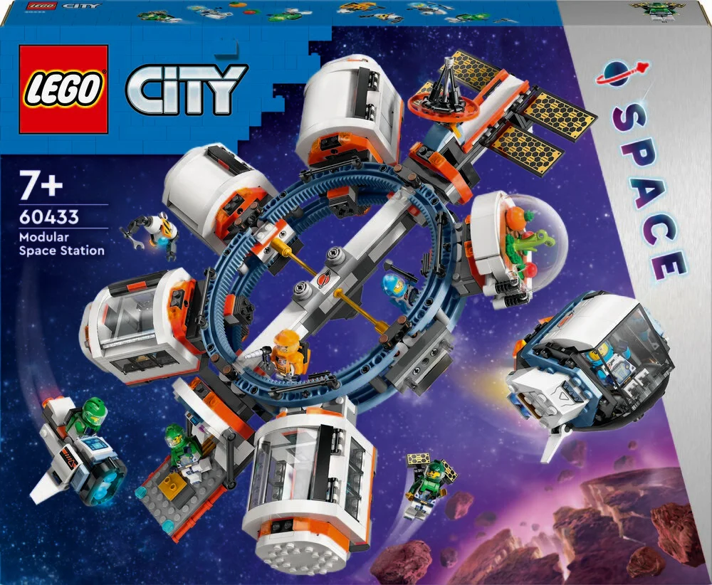 Billede af 60433 LEGO City Space Modulopbygget rumstation