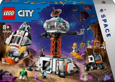 60434 LEGO City Space Rumbase og raketaffyringsrampe