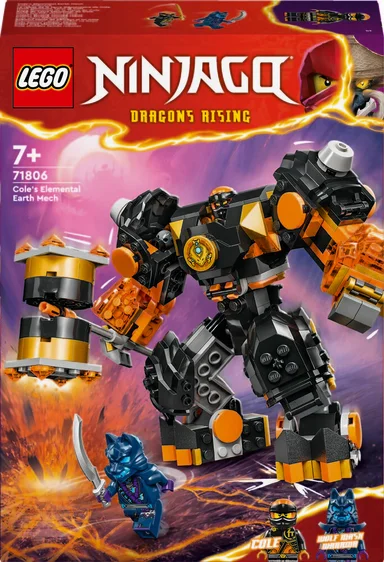 71806 LEGO Ninjago Coles jord-elementrobot