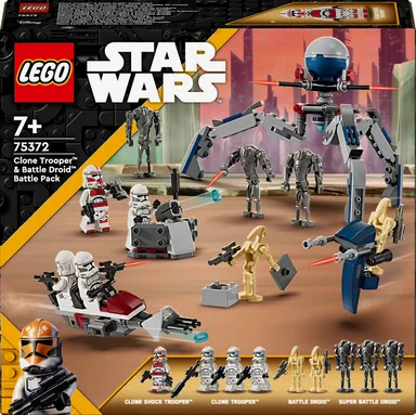 75372 LEGO Star Wars Battle Pack med klonsoldater og kampdroider