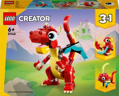 31145 LEGO Creator Rød drage
