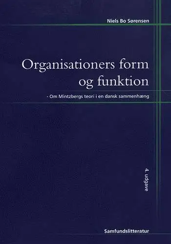 Organisationers form og funktion