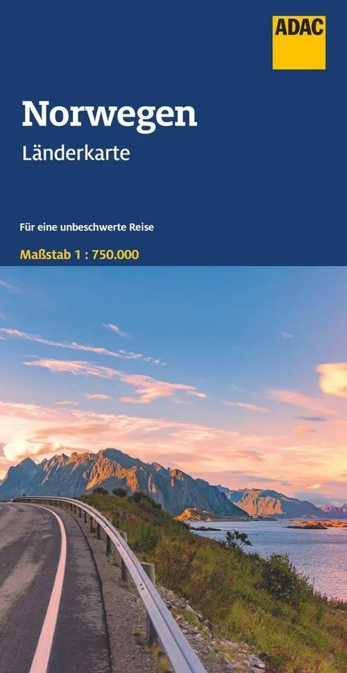 Billede af ADAC Länderkarte Norwegen