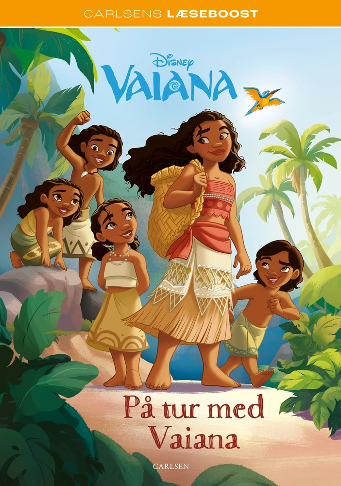 Billede af Carlsens Læseboost - Disney prinsesser: På tur med Vaiana