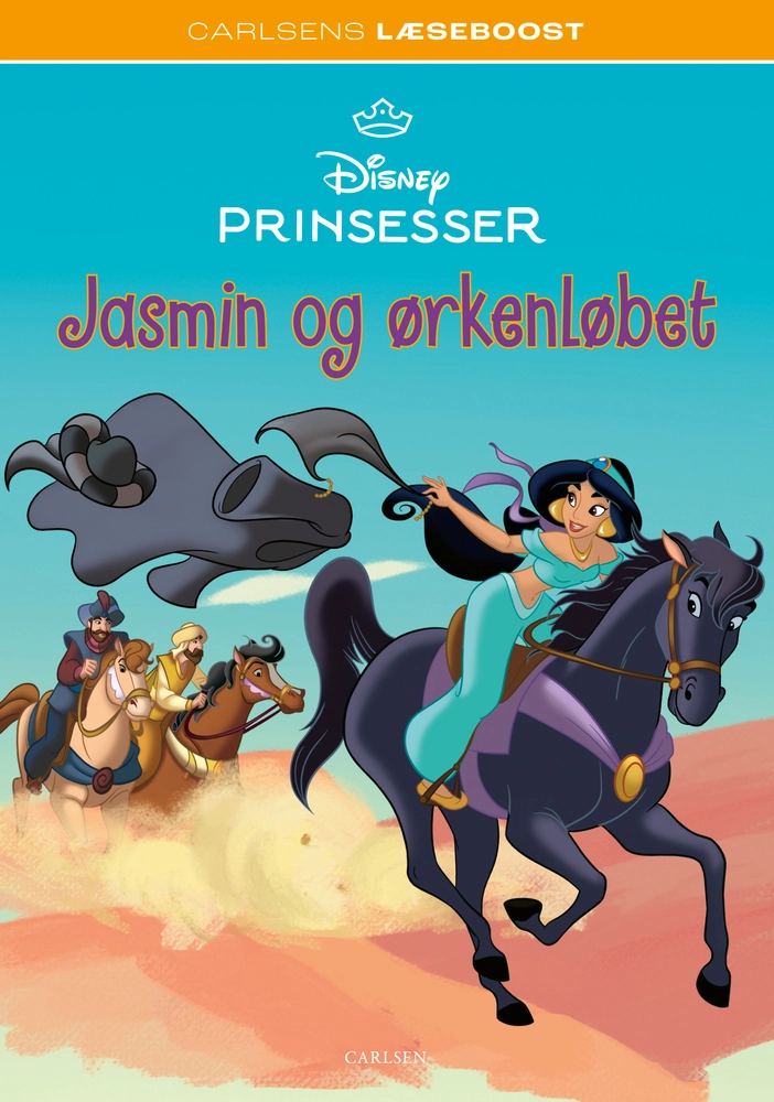 Billede af Carlsens Læseboost - Disney prinsesser: Jasmin og ørkenløbet