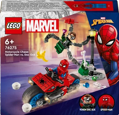 76275 LEGO Super Heroes Marvel Motorcykeljagt: Spider-Man mod Doc Ock