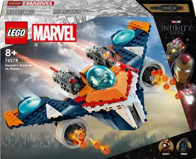 76278 LEGO Super Heroes Marvel Rockets Warbird mod Ronan